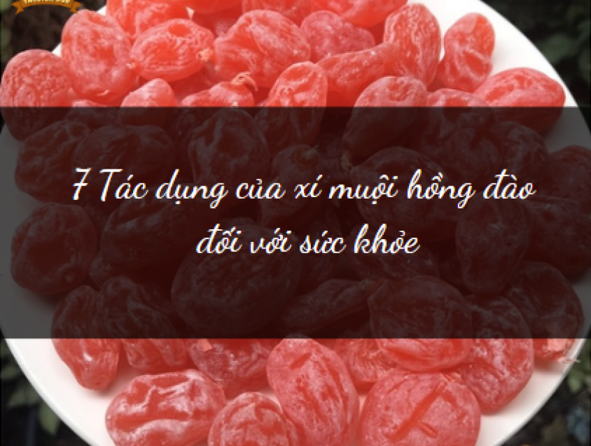 Các hoạt động của xí muội đối với sức khỏe