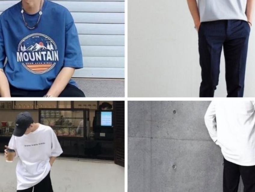 Lựa Chọn Quần Phối Với Áo Thun Rộng Để Tôn Phong Cách Cá Nhân