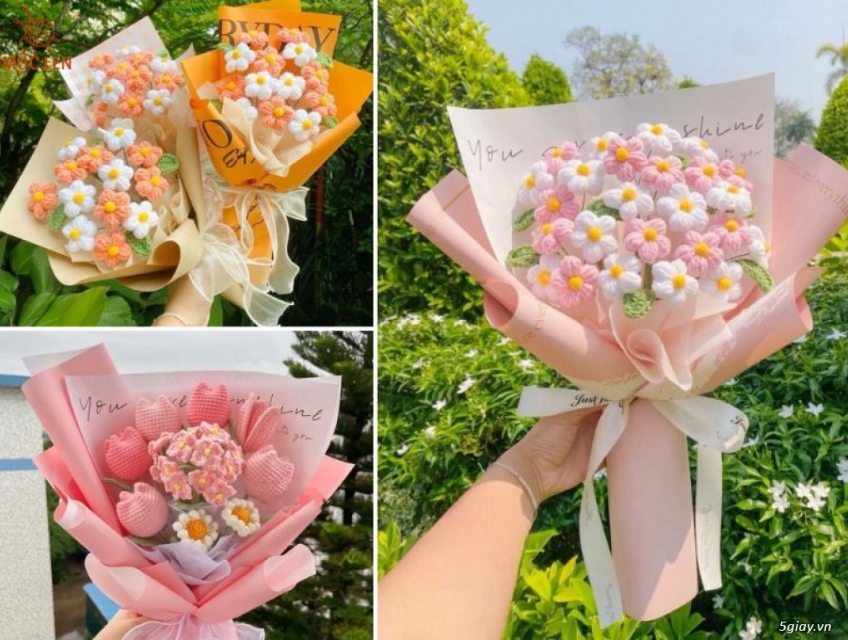 Hoa Tulip Len Handmade - Món Quà Ý Nghĩa Và Độc Đáo