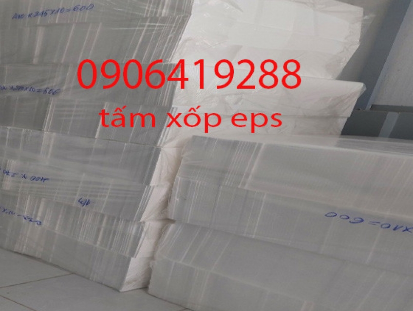 Tâm xốp eps dùng chèn lót bàn ghế nội thất giá rẻ