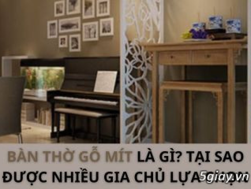 ✨Tại sao bàn thờ gỗ mít lại được ưa chuộng?✨