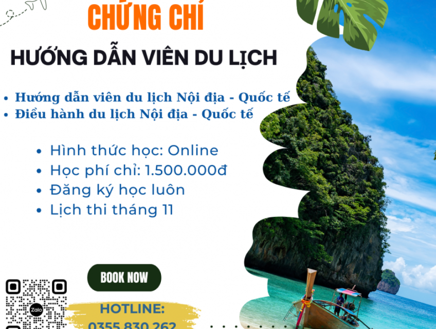 CHỨNG CHỈ HƯỚNG DẪN VIÊN DU LỊCH
