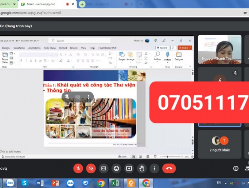 Địa chỉ uy tín đăng ký khóa học Thông tin thư viện tại Quảng Ngãi