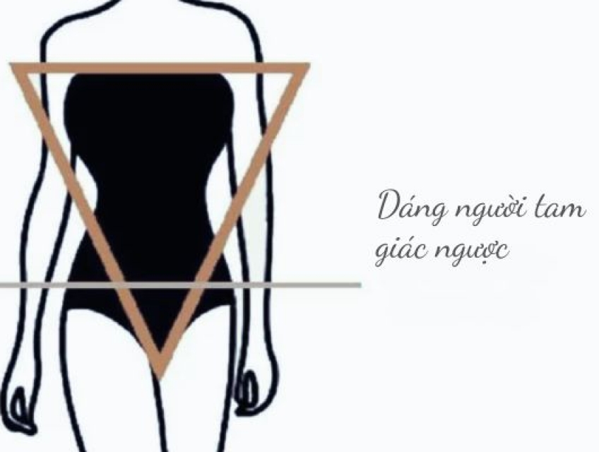 Dáng người tam giác ngược là gì? Tips hay phối đồ hay