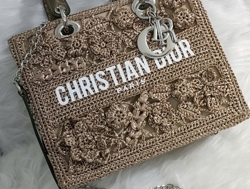 Túi xách móc len handmade