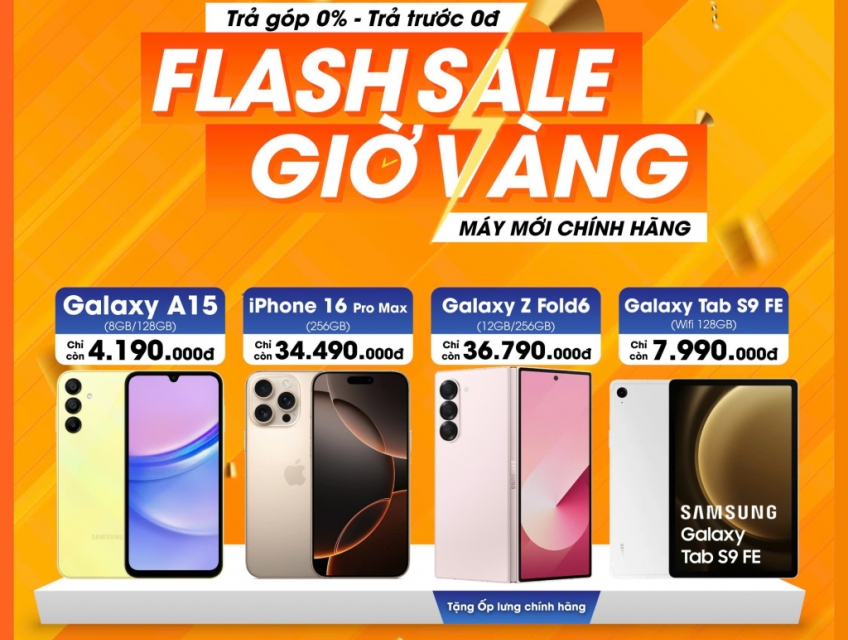 Tablet Plaza FLASH SALE GIỜ VÀNG