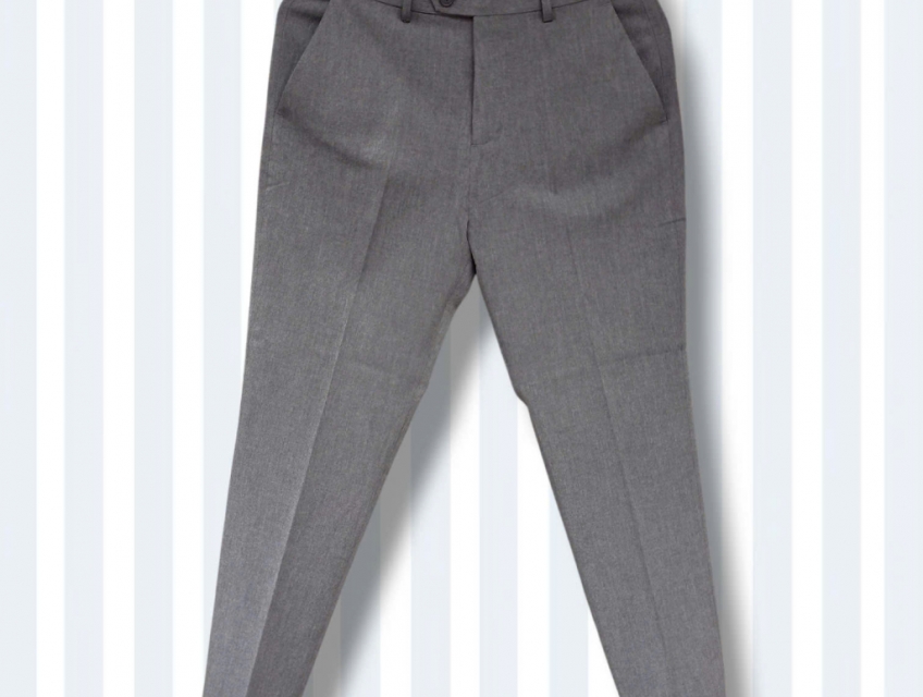 Quần tây BTM công sở màu xám co giãn nhẹ