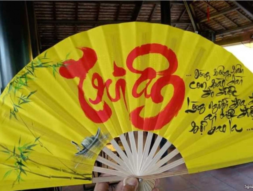 Dịch vụ Ông Đồ viết thư pháp - Ông Đồ cho chữ ngày Tết