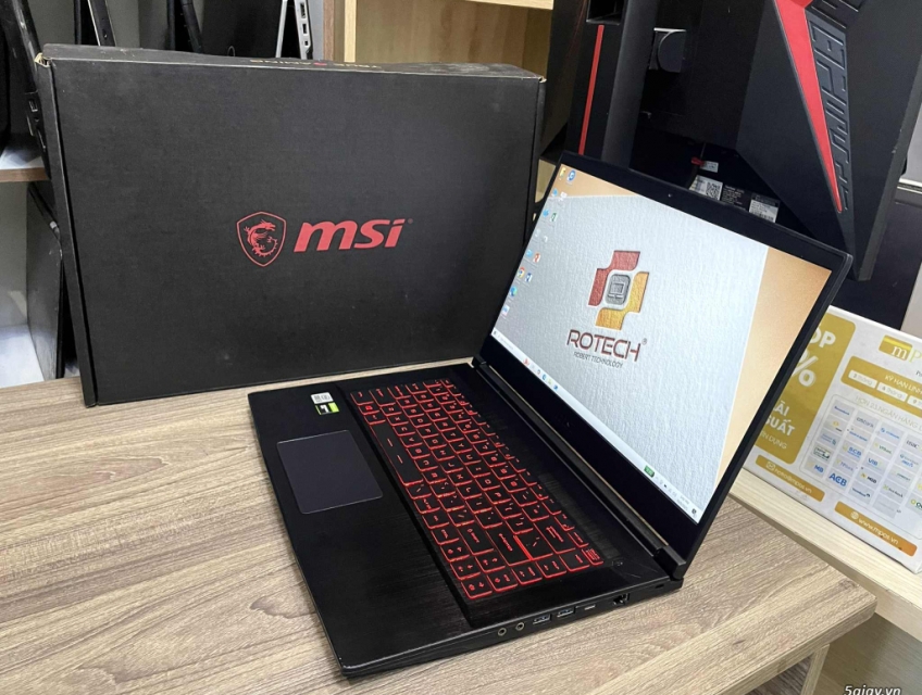 Msi gf63 i5-10500H Ram 16GB SSD 512GB VGA GTX 1650
