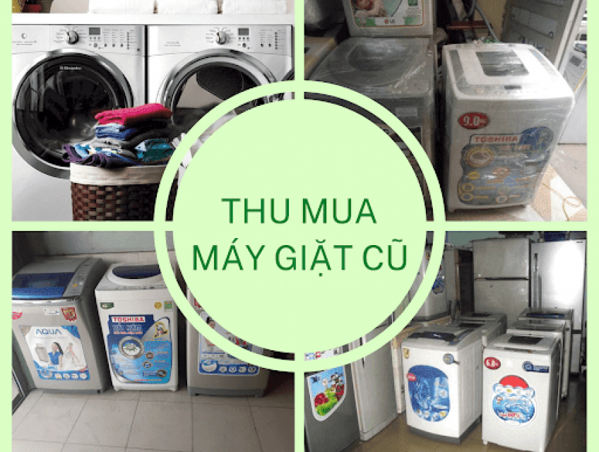 Mua bán máy giặt cũ tại gò vấp uy tín