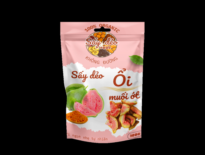 Ổi sấy dẻo – Ăn vặt ngon mà không lo béo