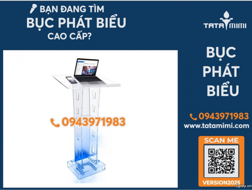 Địa chỉ bán bục phát biểu sang trọng đẹp, có sẵn