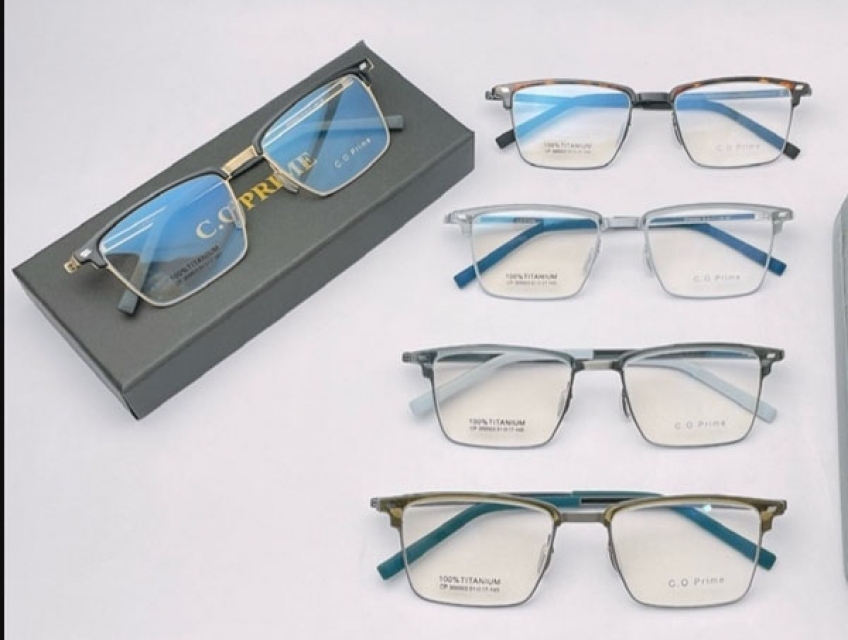 Shop phụ kiện chuyên gọng kính titan coprime chính hãng giá chỉ 1,2tr