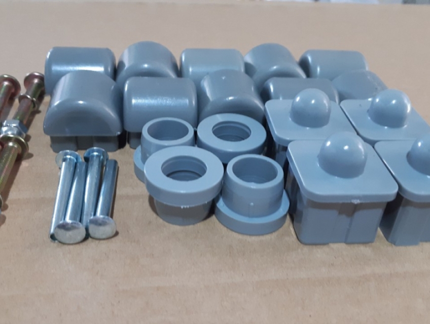 Nút nhựa chân đế phụ kiện giường xếp nhôm US