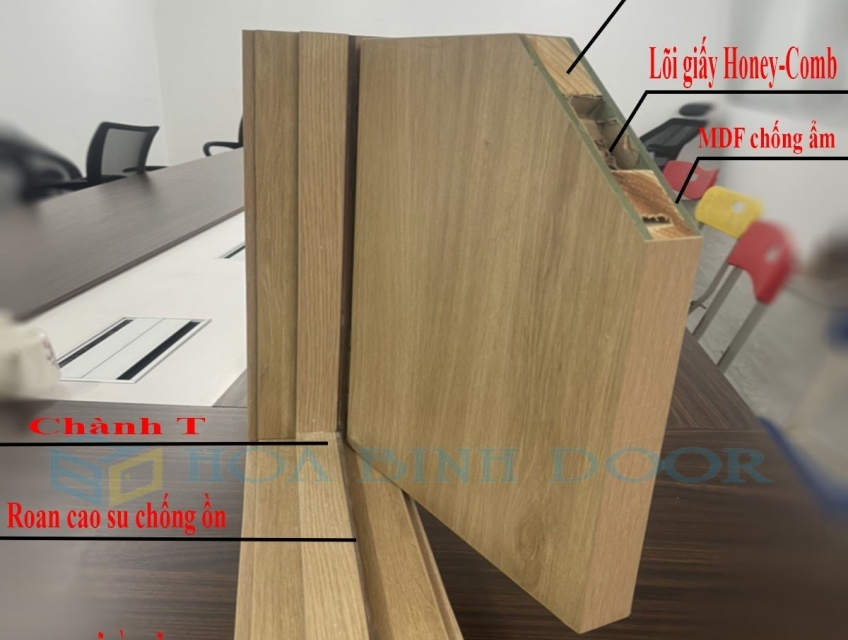 cửa gỗ MDF Melamine tại Long An