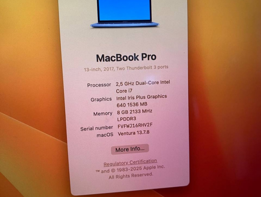 Macpro 2017 i7 pin new đẹp keng Nhật về rẻ