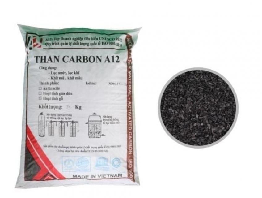 Than hoạt tính gỗ SLANPER Iodin – Giải pháp lọc nước hiệu quả tại nhà