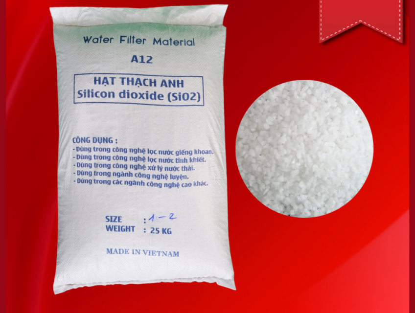 Cát trắng thạch anh A12