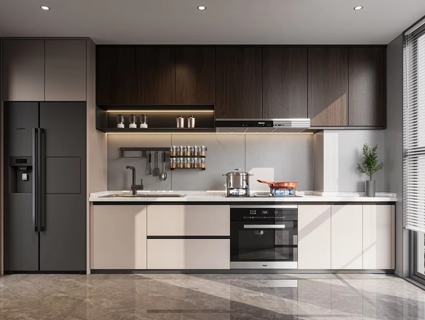 Có nên làm tủ bếp bằng gỗ công nghiệp? Địa chỉ làm tủ bếp gỗ công nghiệp uy tín