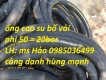 Ống cao su bố vải dẫn nhiên liệu, dẫn khí D19, D22, D25, D32