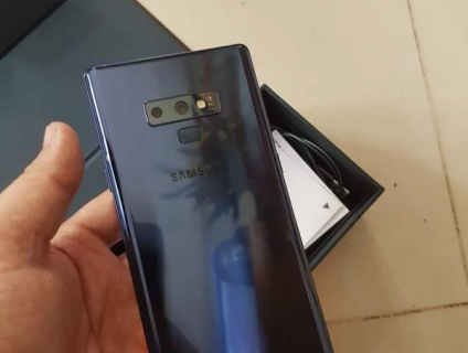 Note 9 xanh 512GB quốc tế Hàn 1 sim, 99,9% Full box