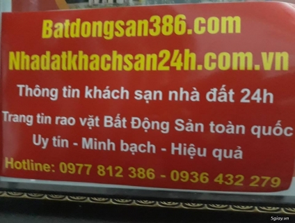 Nhadatkhachsan24h.com.vn  & Batdongsan386.com - Website Nhà Đất 24H