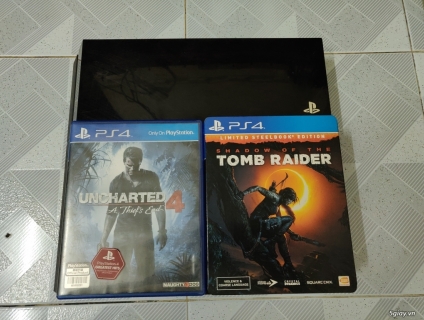 Cần bán : 2 disc game PS4 " Shadow of The T Raider 2018 " & Uncharted