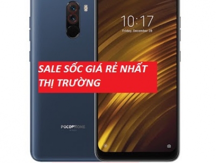 Xiaomi Pocophone F1 chỉ còn 7.290.000 rẻ nhất thị trường hiện nay