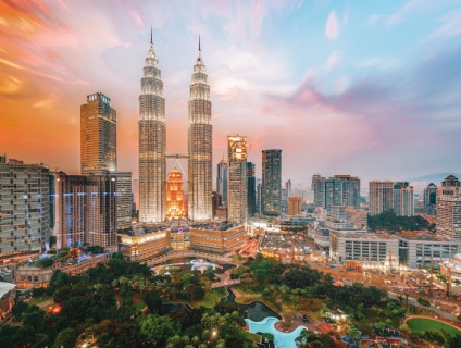 Ghé thăm Kuala Lumpur thưởng thức bình minh trên cao
