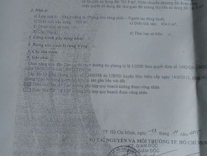 Nhà trọ 39 phòng ở XTT diên tích 957,9 giá 12 tỉ