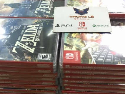 FLASH SALE sản phẩm Nintendo Switch: Zelda,Super Mario Oddysey,Joy-con