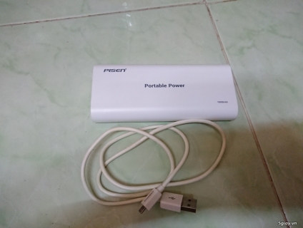 (HCM - Quận 3) Sạc dự phòng Pisen portable power 10000 mah