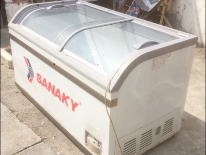 bán thanh lý tủ đông kính cong sanaky 808 lít đẹp 0974557043