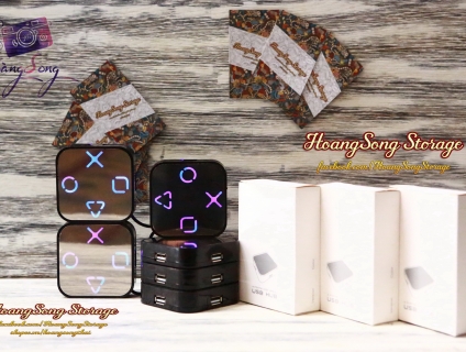 Bộ Hub chia 3 cổng USB có Led