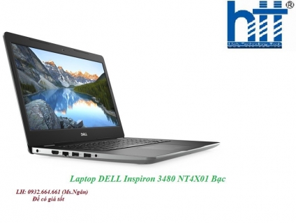 Laptop DELL Inspiron 3480 NT4X01 Bạc