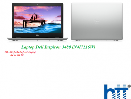 Laptop Dell Inspiron 3480 N4I7116W