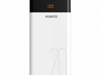 Pin sạc dự phòng Romoss LT20 20.000mAh chính hãng - Có 3 cổng input Mi