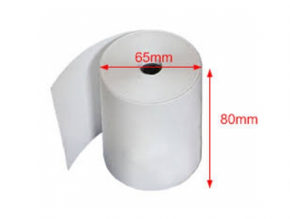 Cần thanh lý: Giấy in nhiệt Oji Japan 80 x 65mm