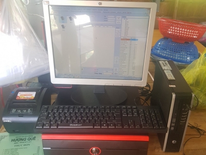 Máy tính tiền dùng cho quán ăn tại  Cà Mau