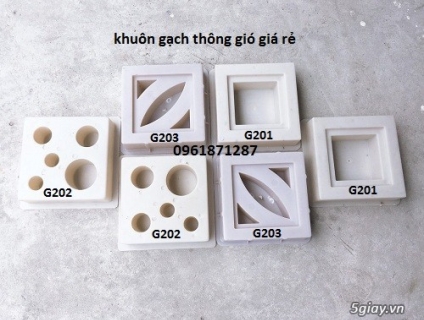 khuôn gạch thông gió bê tông xi măng trang trí nghệ thuật giá rẻ