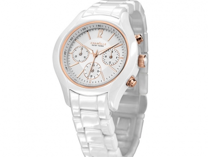 [Watches for Women] CARAVELLE CERAMIC by BULOVA / End 22h59 12/11/2019.