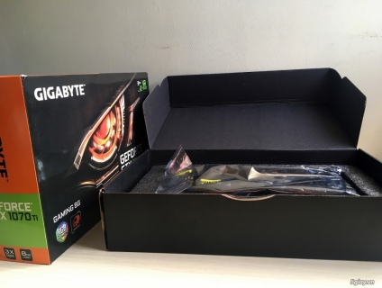 Card GIGABYTE GTX 1070 TI - Gaming 8G (xách tay Úc)