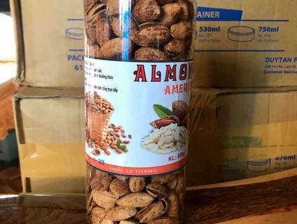 hạnh nhân rang bơ