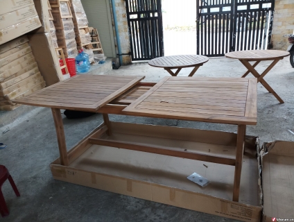 Bàn ghế xuất khẩu thanh lý