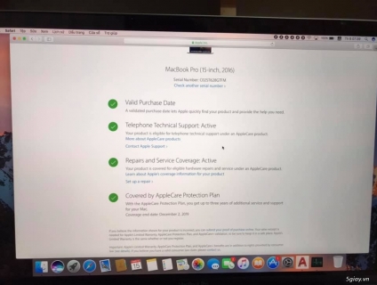 Macbook pro 2016 15inch (like new)