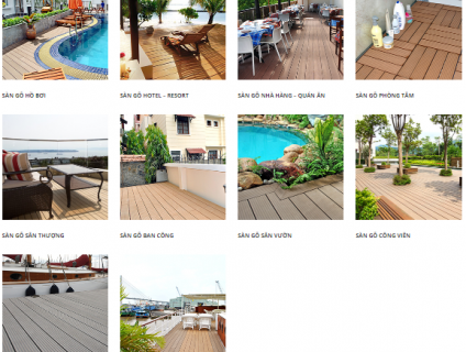 Ván lót sàn ngoài trời