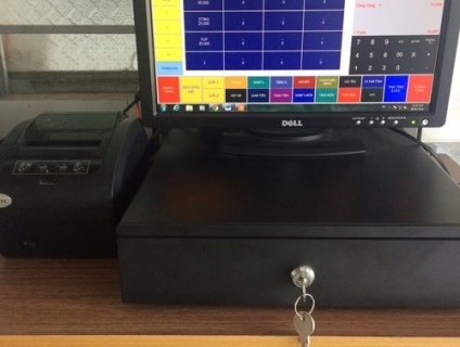 Bán máy tính tiền giá rẻ cho shop hoa tươi tại Bến Tre