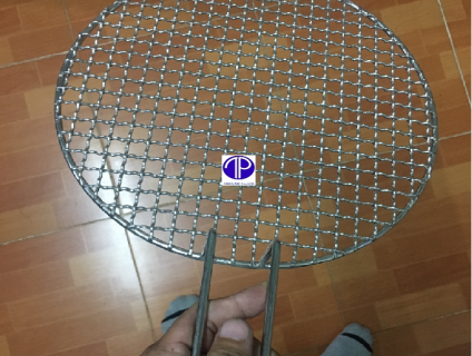 Vỉ nướng inox mắt cáo cho nhà hàng