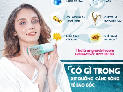 Xịt khoáng căng bóng da Dr.lacir - Nhân tố đánh thức làn da