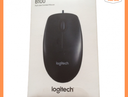 Chuột máy tính Logitech B100 Màu Đen Chính Hãng Bảo Hành 1 năm